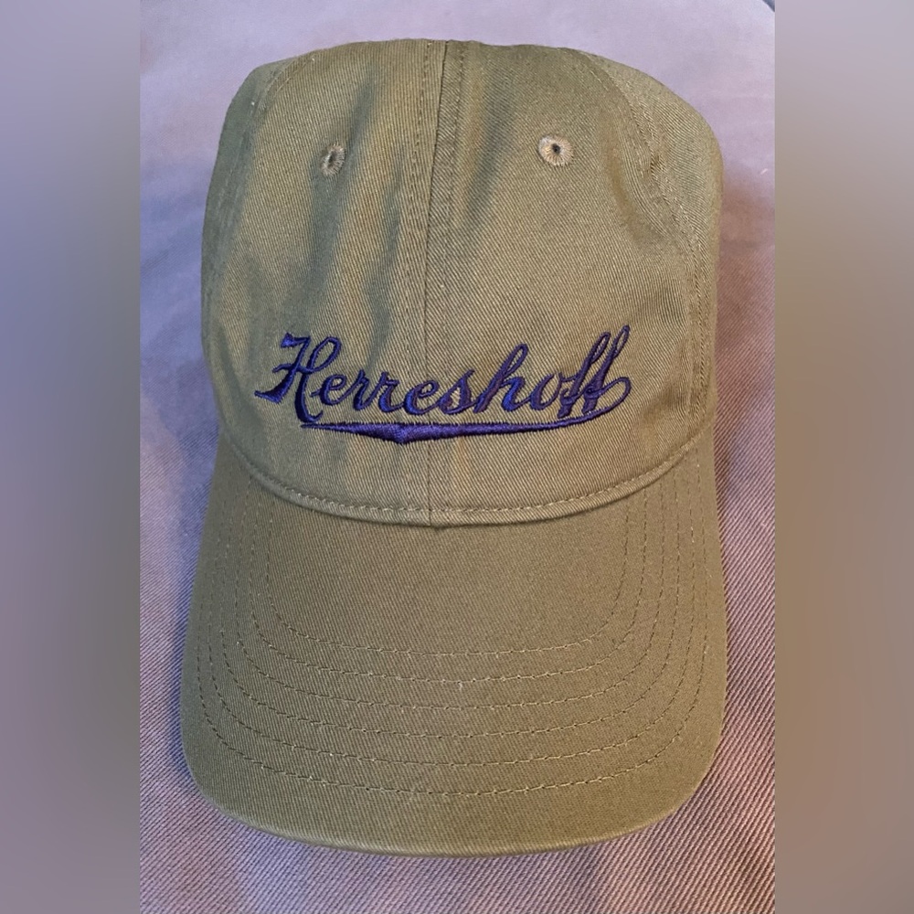 Econcious Baseball Hat ~ NWOT
Color is Jungle with Blue Script